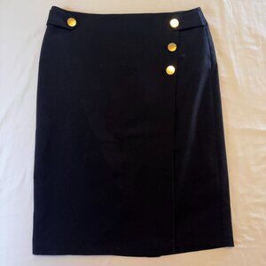 Calvin Klein Black Pencil Skirt – Size 10 - MB0263